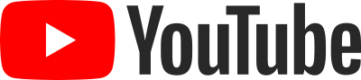 YouTubeのロゴ。.