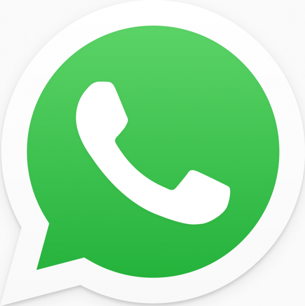 WhatsAppのロゴ。.