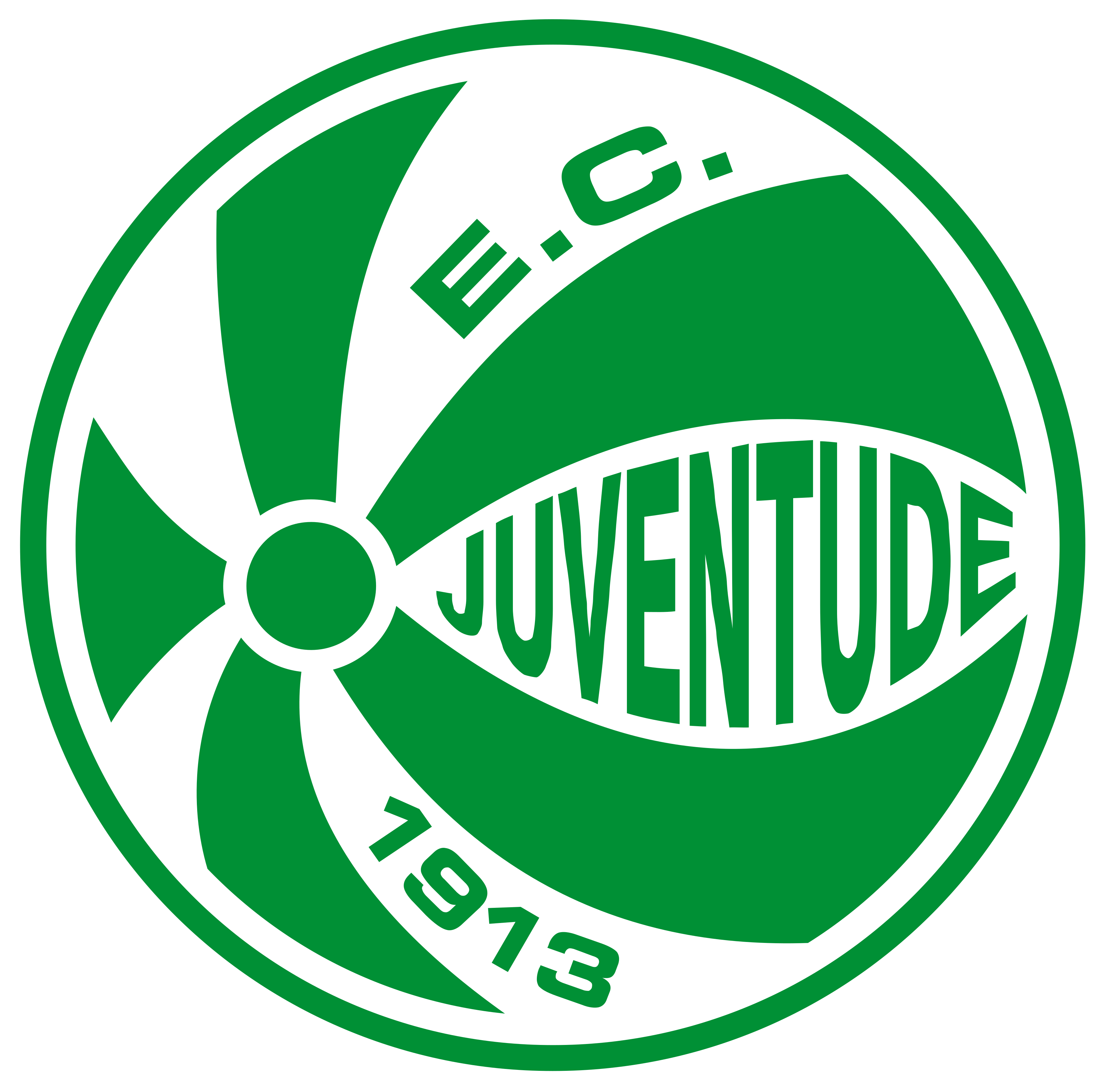 EC Juventude Logo, Escudo.