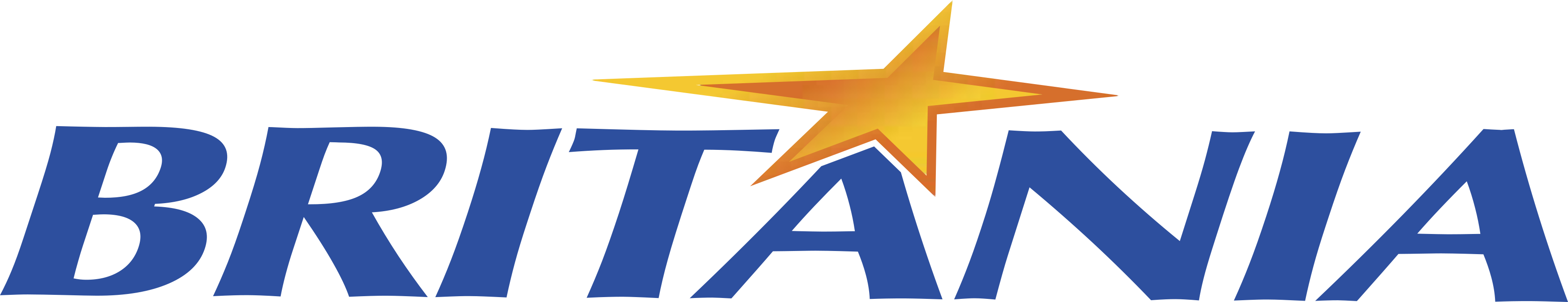 ブリタニアのロゴ。.
