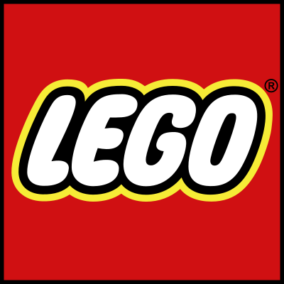 LEGOのロゴ。.
