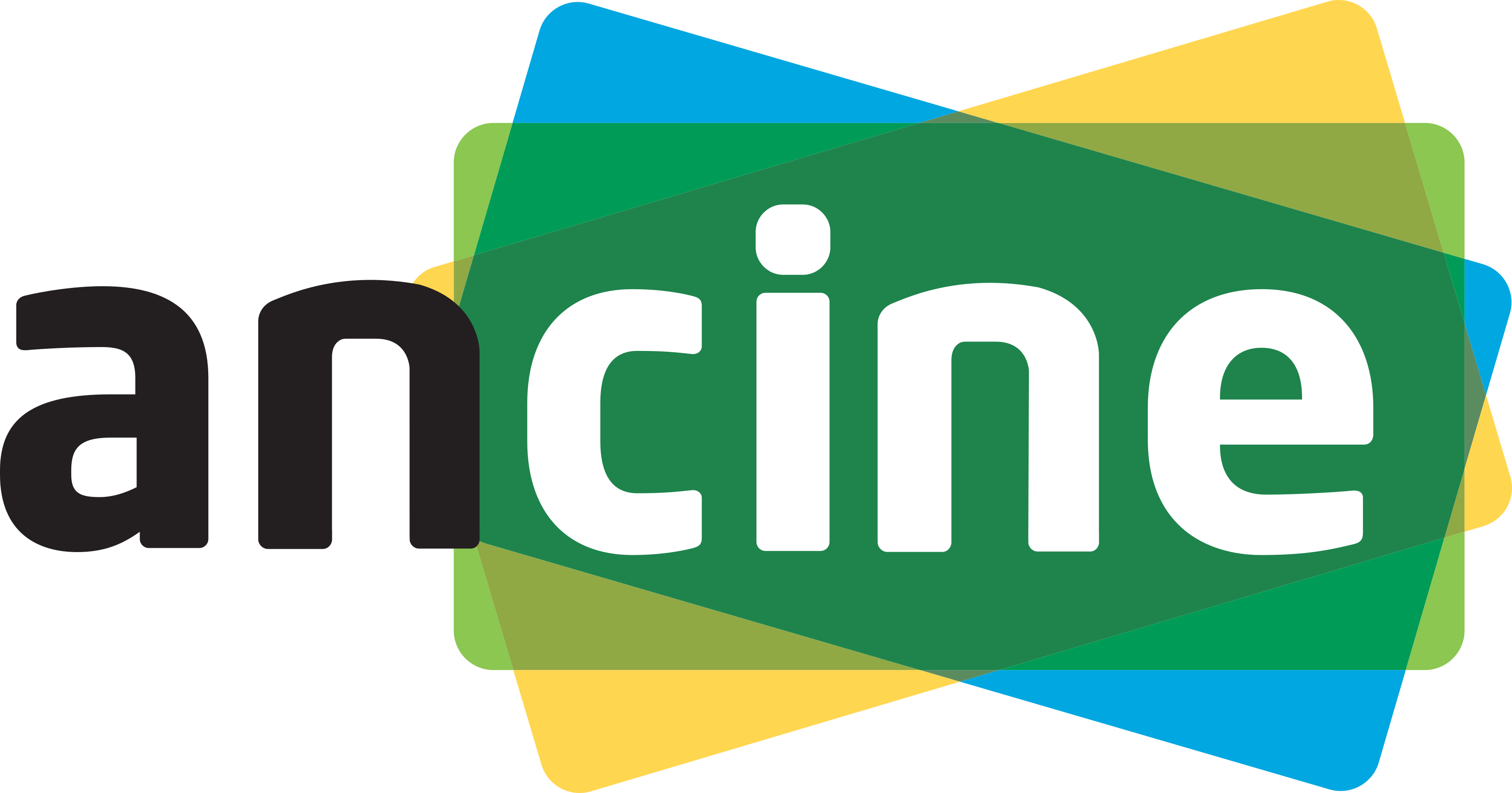 Ancineのロゴ。.