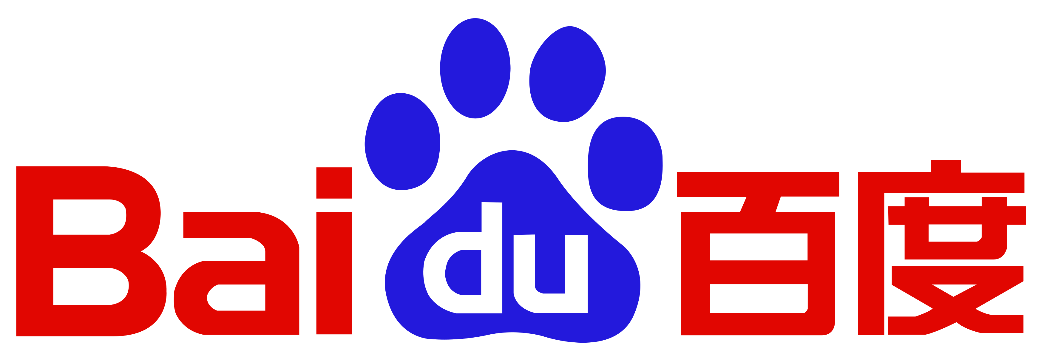 Baiduのロゴ。.