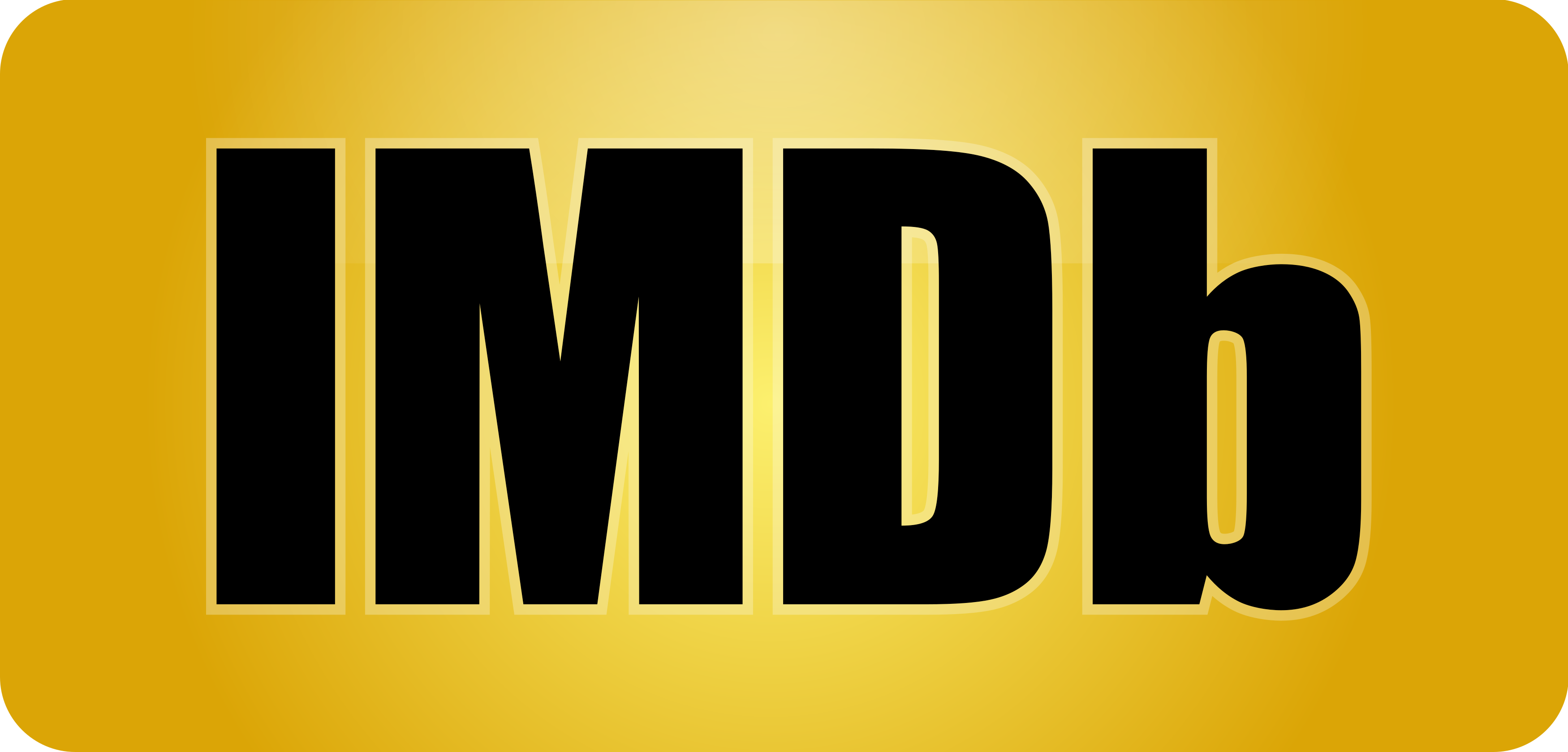 IMDbのロゴ。.