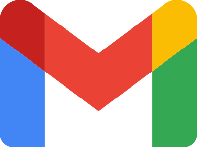 Gmailのロゴ。.