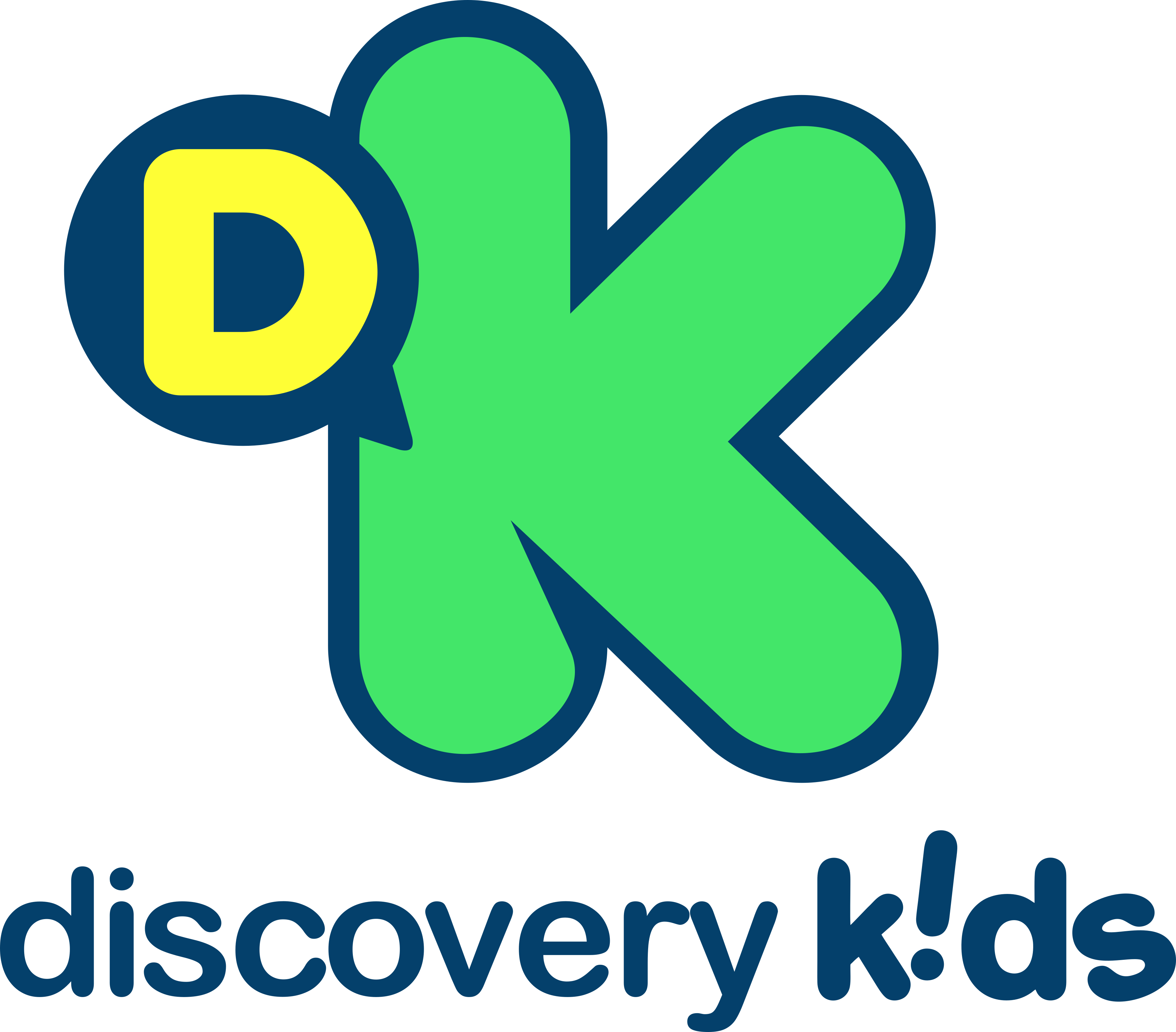 Discovery Kids logo.