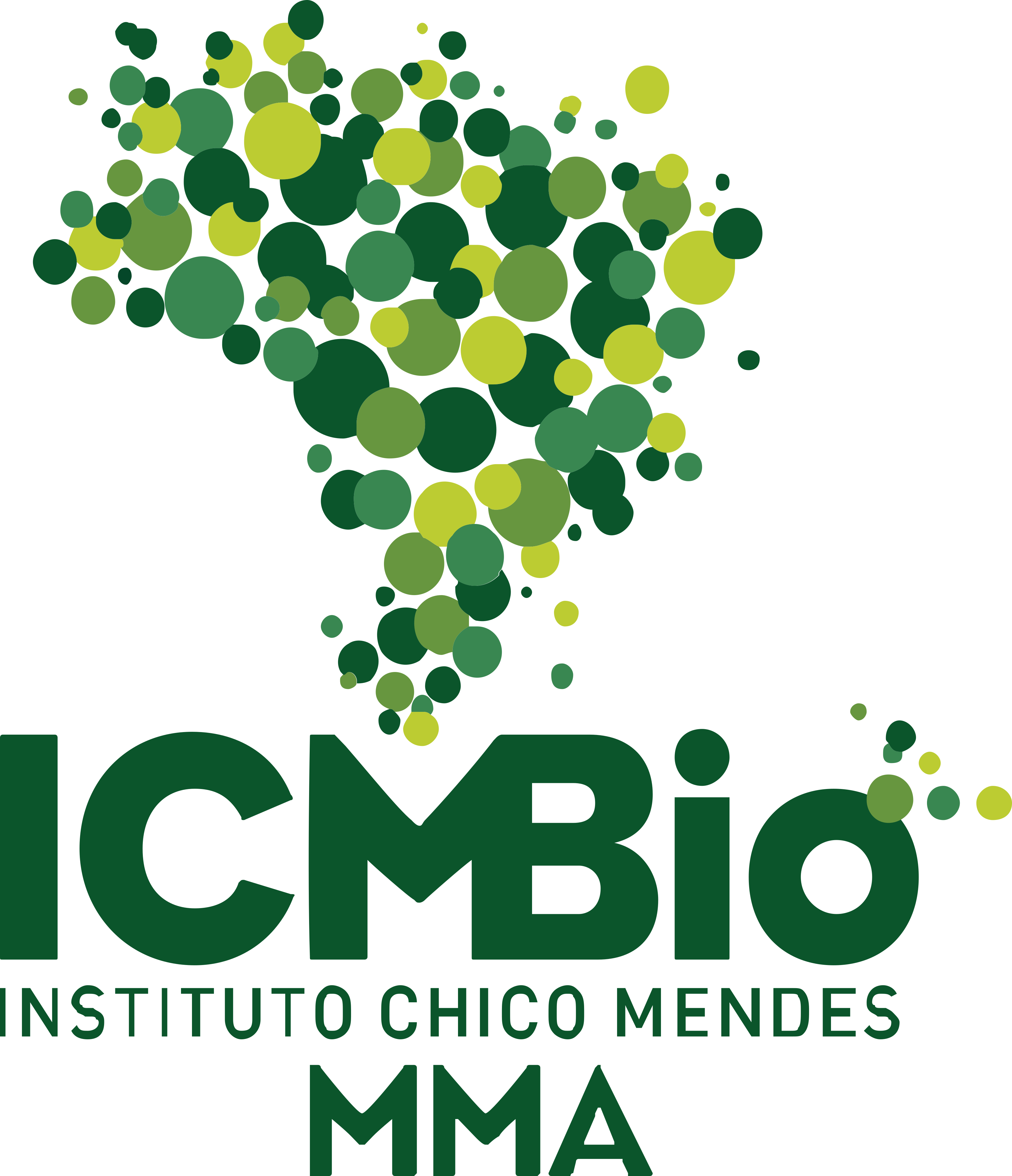 icmbioのロゴ。.