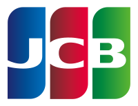 JCBカードのロゴ。.