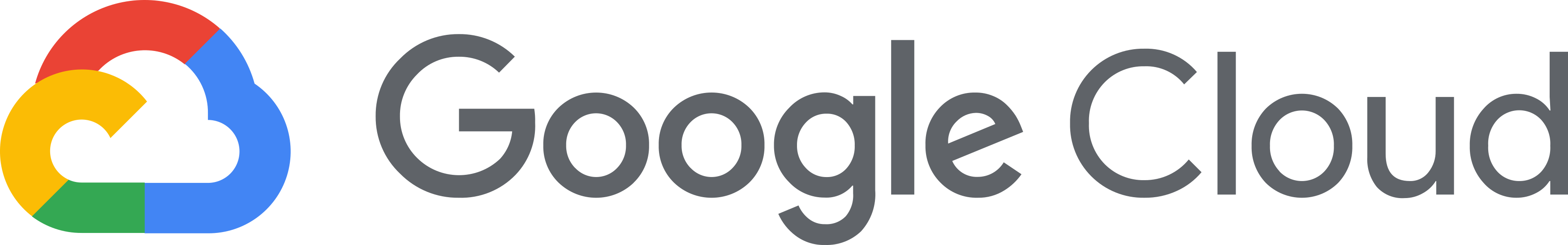 Google Cloudのロゴ。.