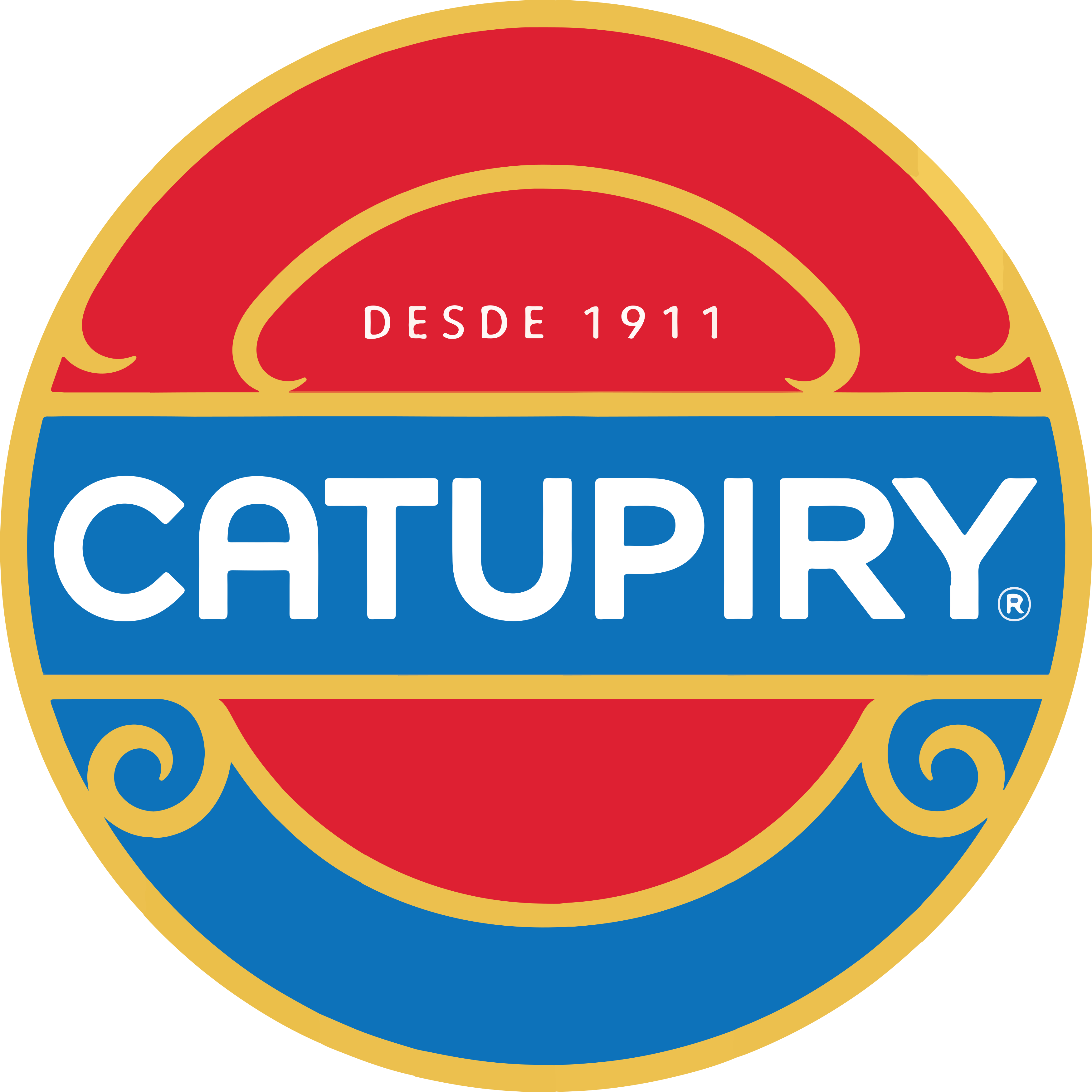 catupiryのロゴ。.