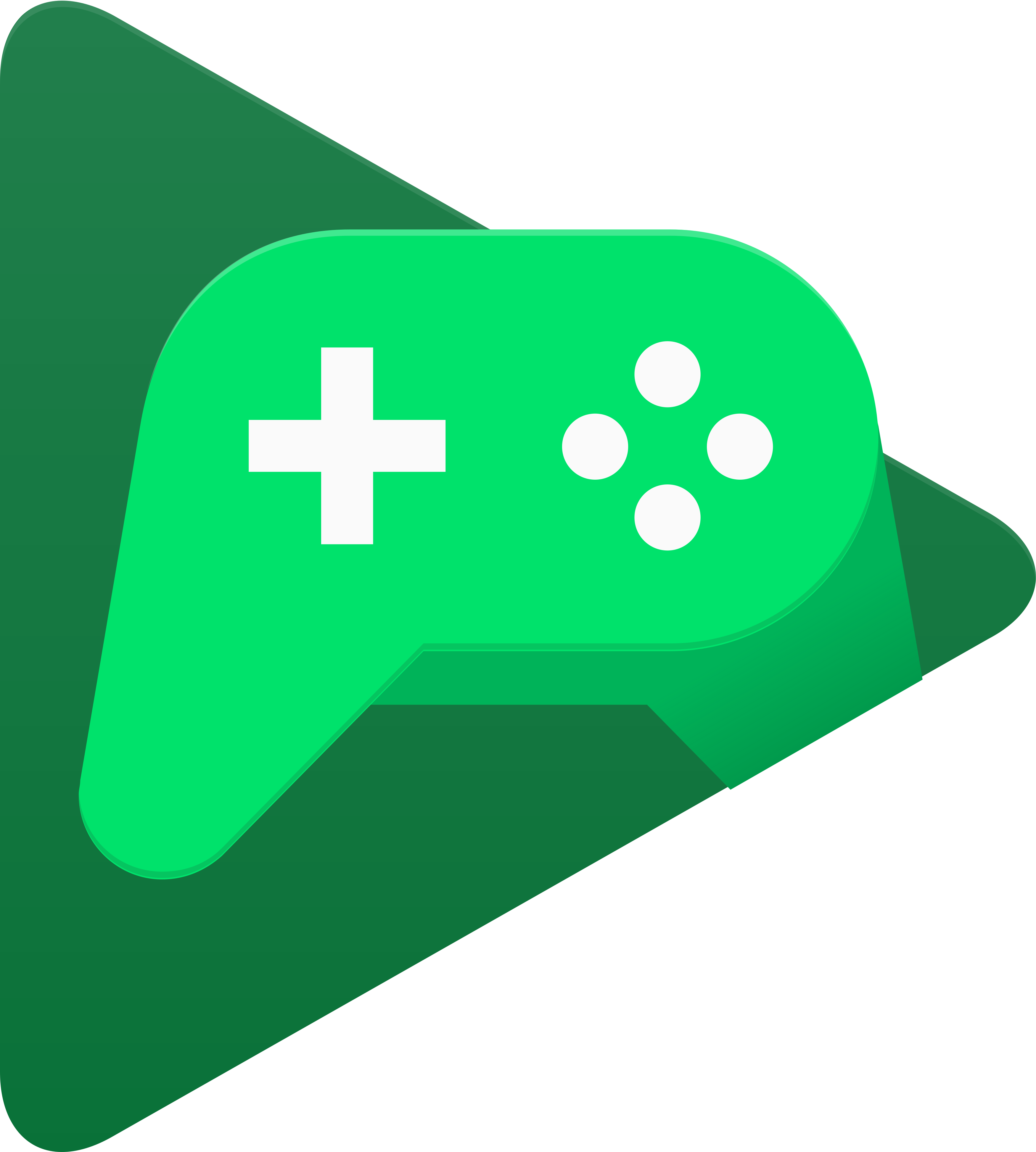 Google Play Gamesのロゴ。.