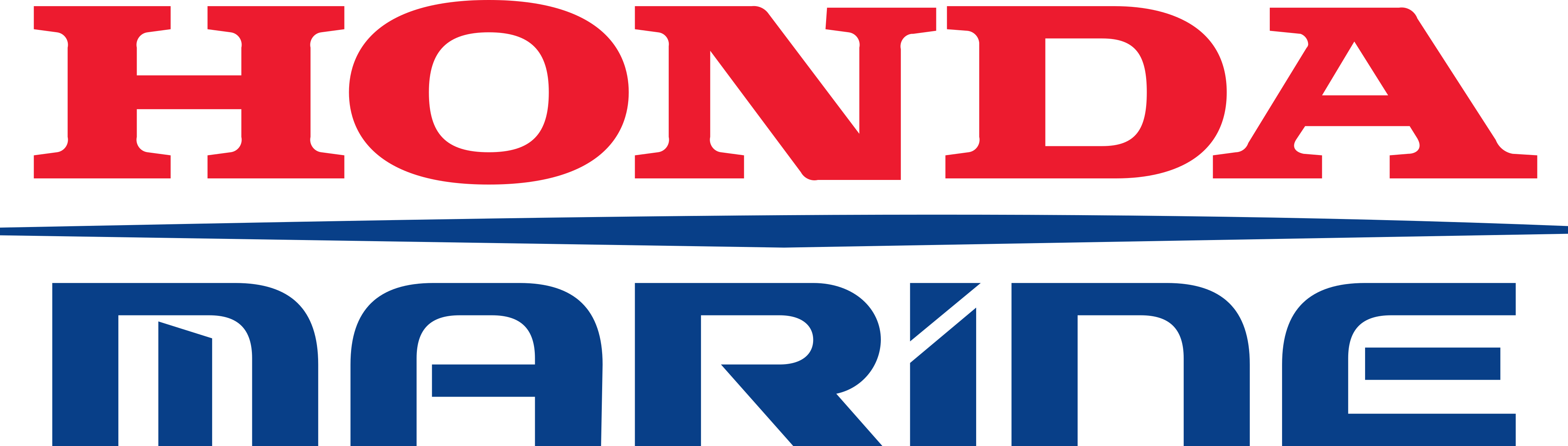 ホンダ・マリンのロゴ。.