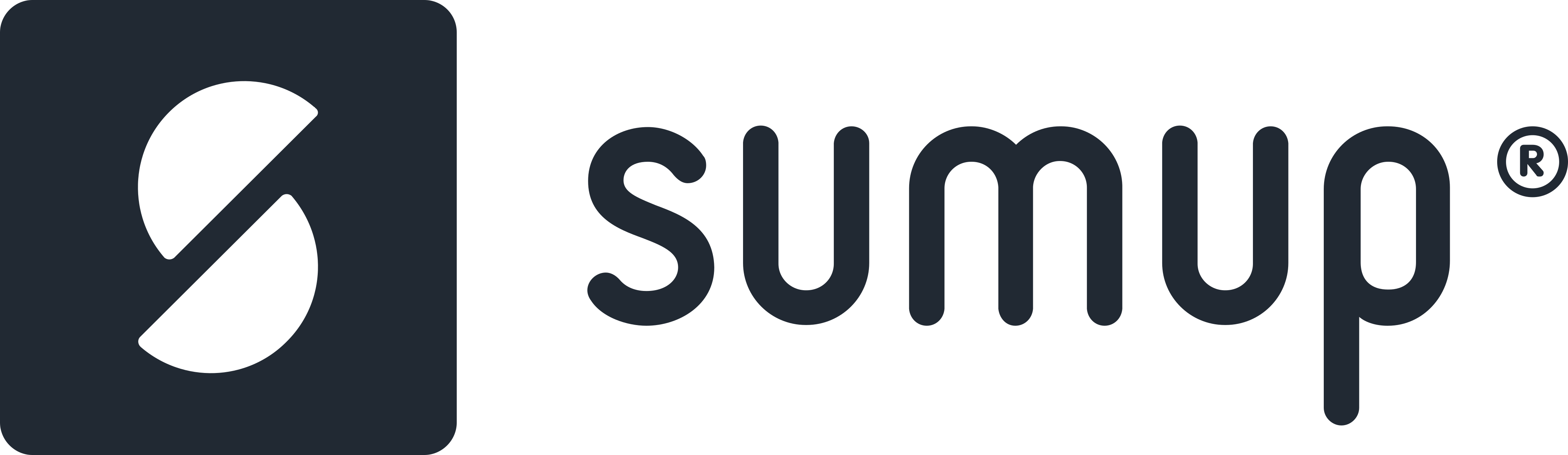 SumUpのロゴ。.