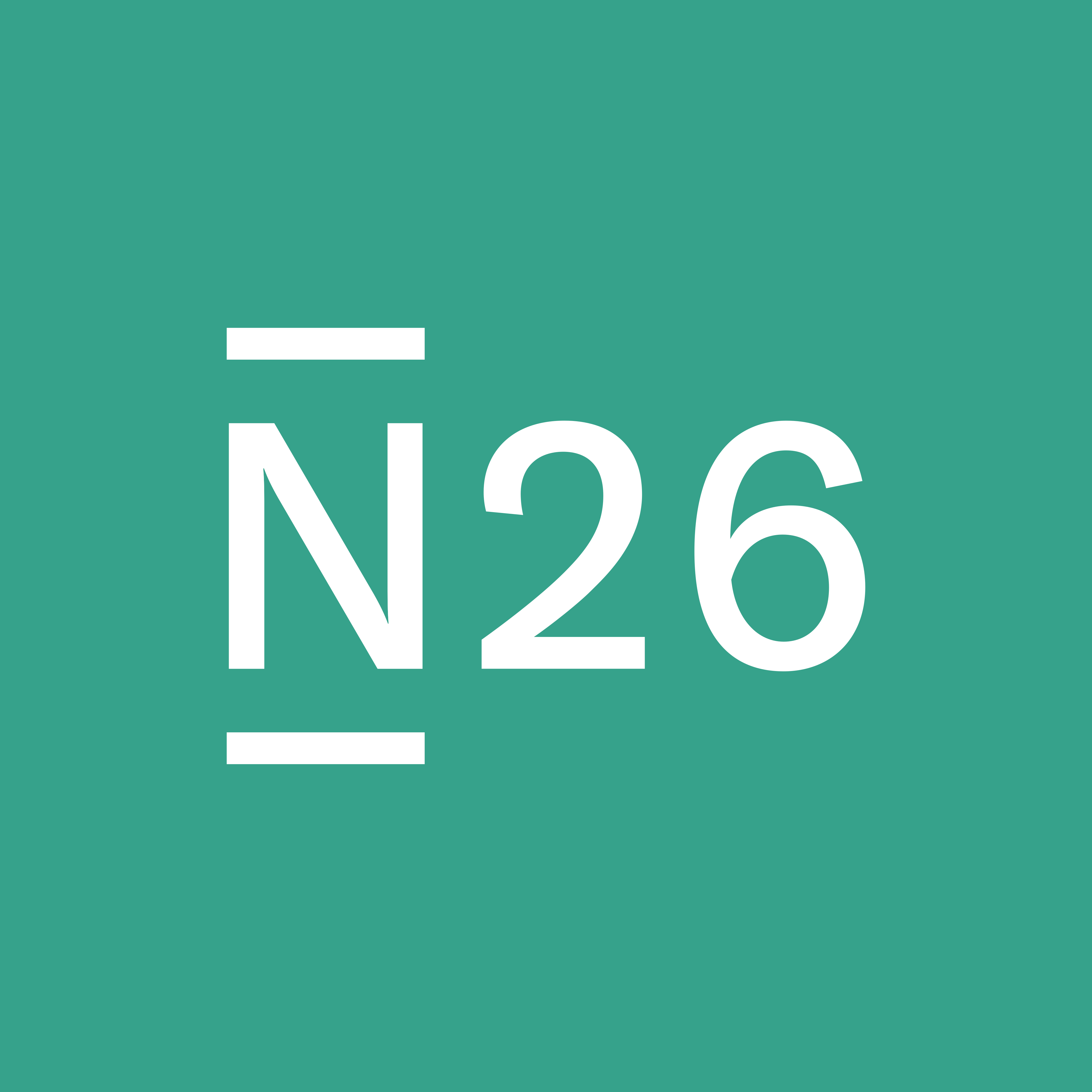 N26 ロゴ PNG。.