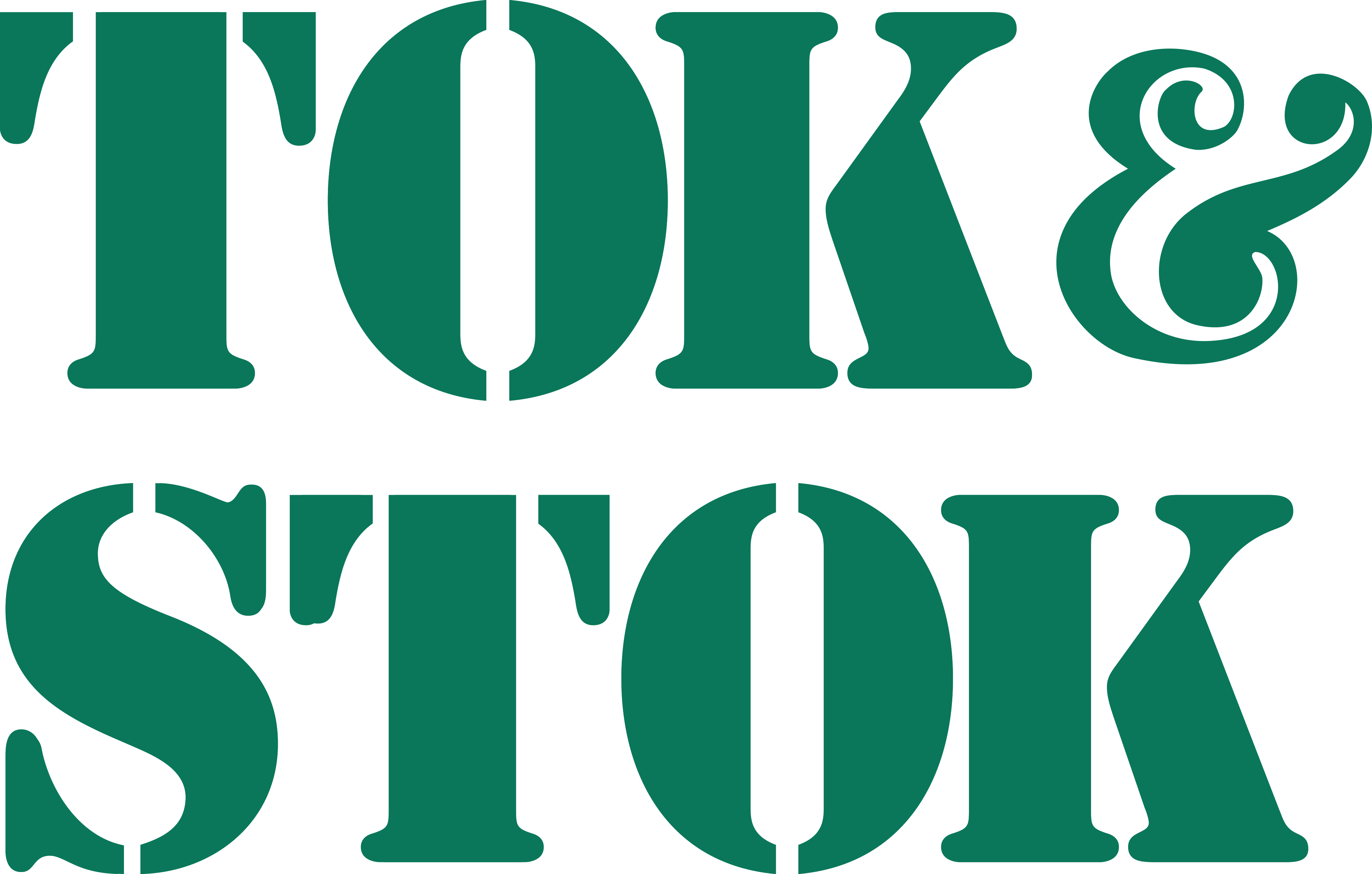Tok&Stok; ロゴ。.
