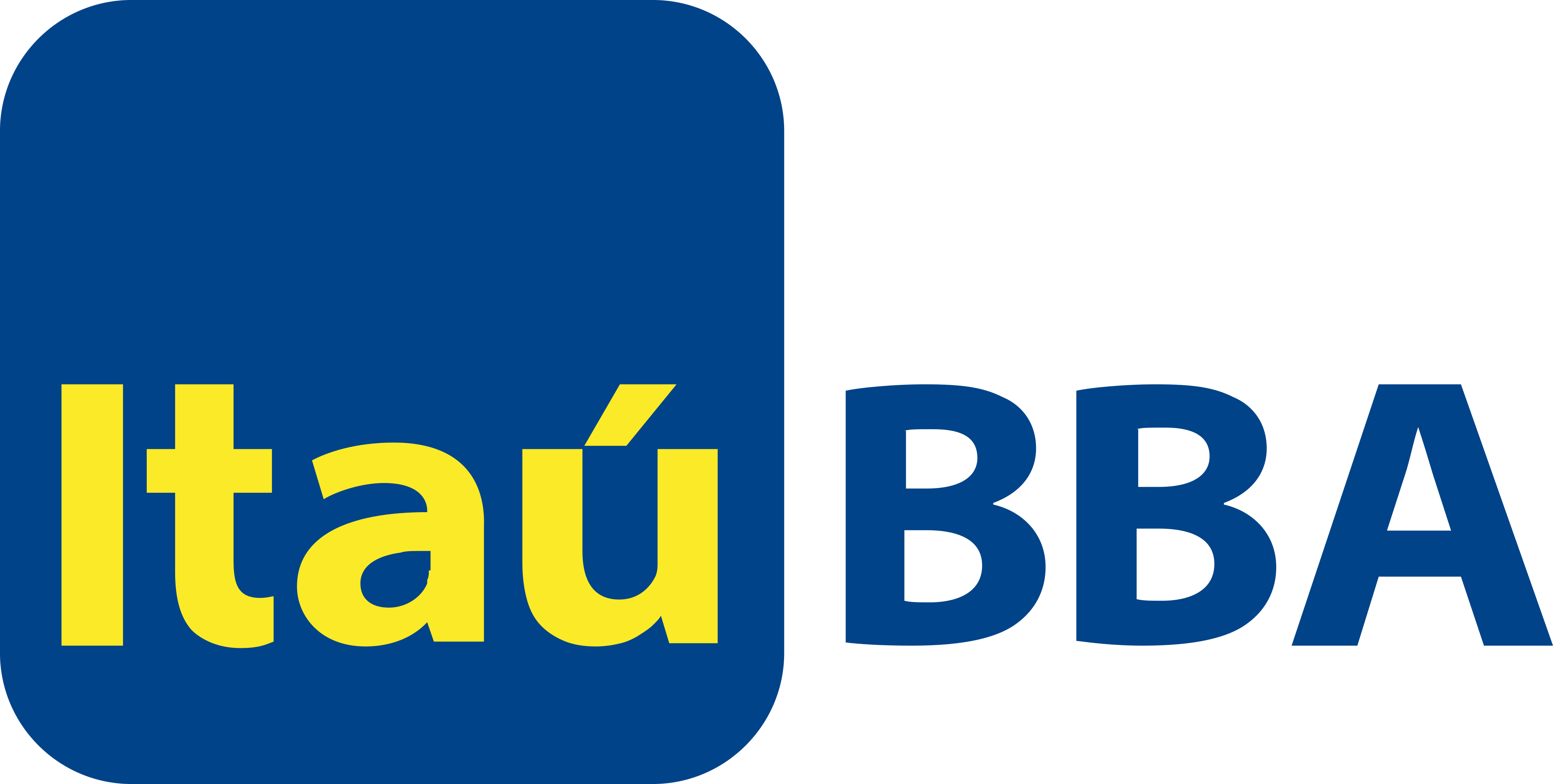 イタウBBAのロゴ。.