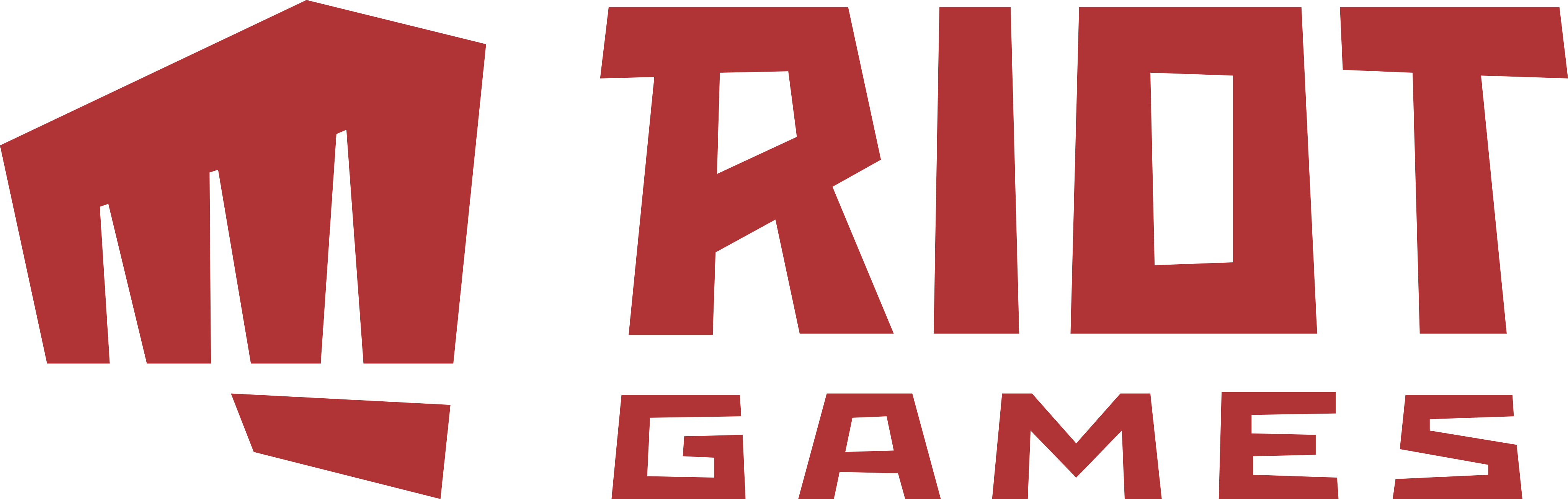 Riot Gamesのロゴ。.