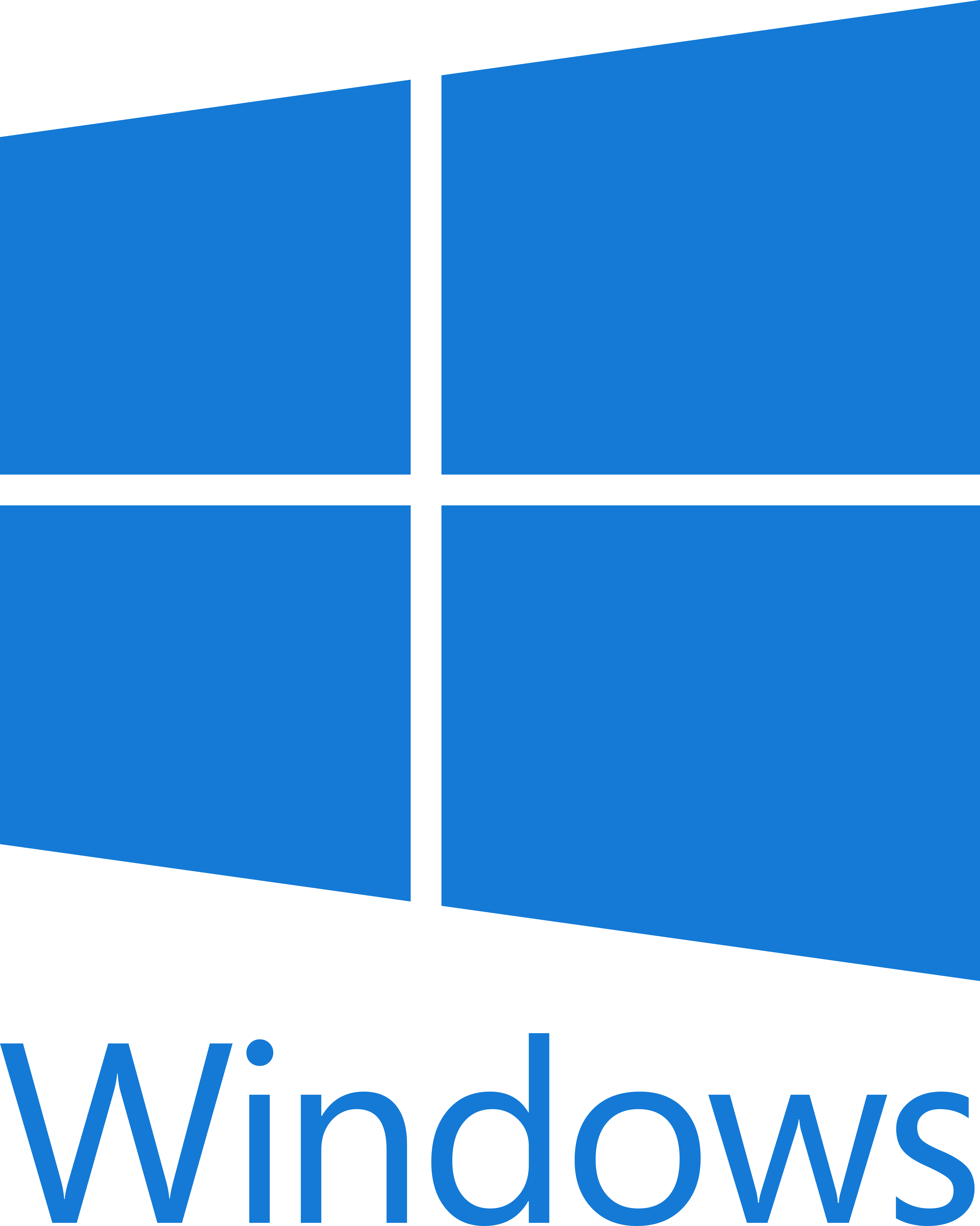 Windowsのロゴ。.