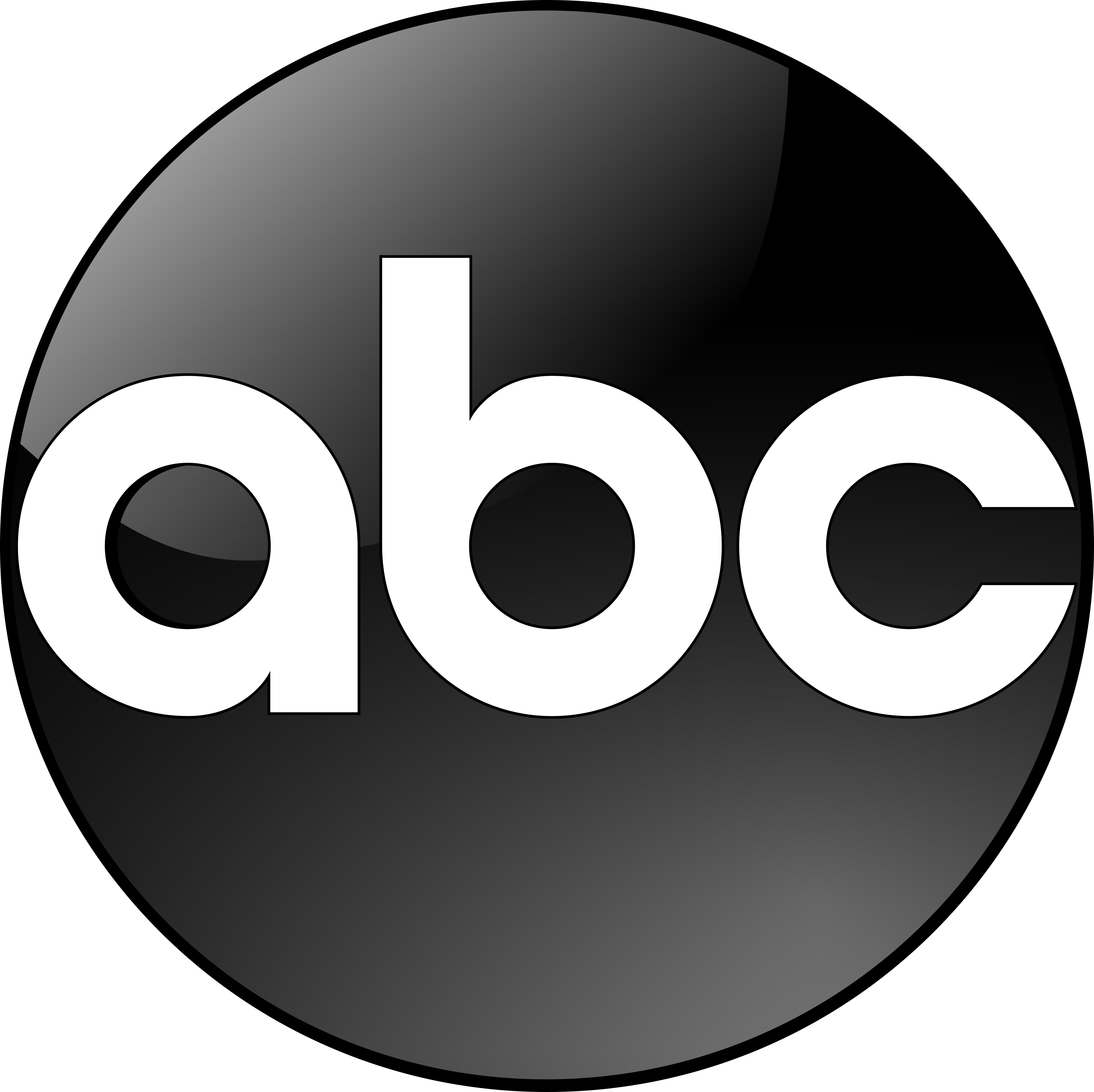 ABCのロゴ。.