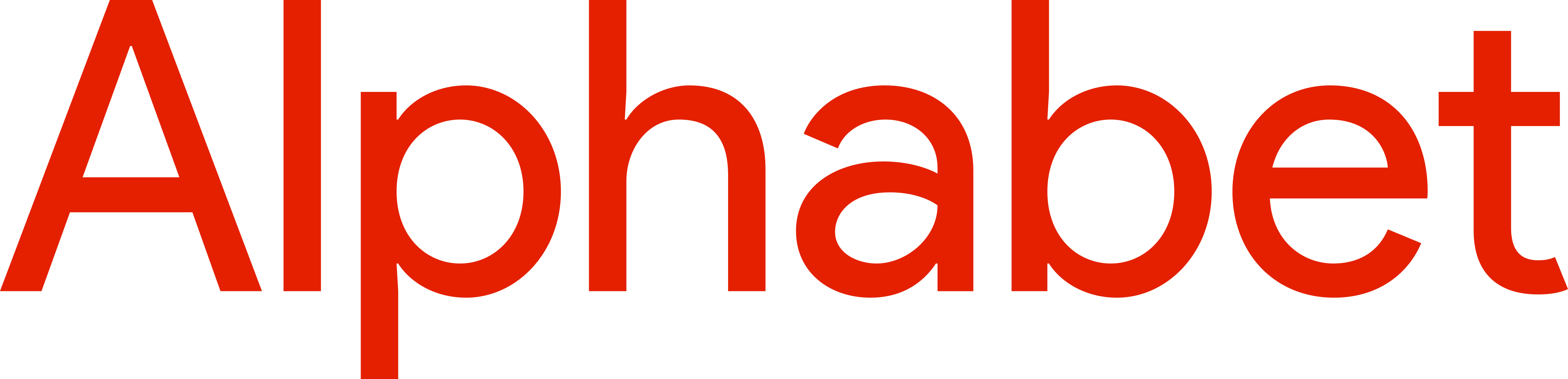 Alphabetのロゴ。.