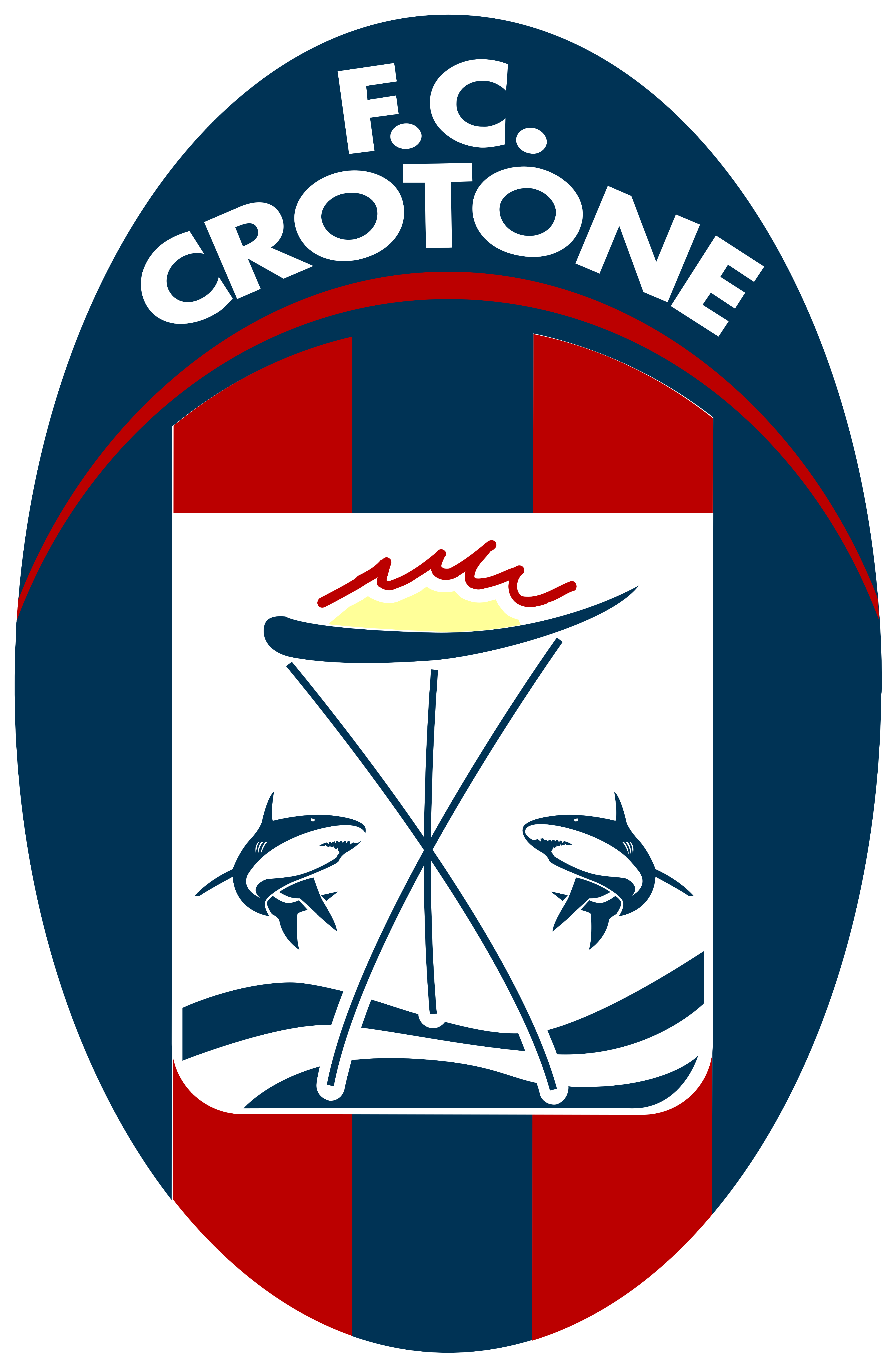FCクロトーネのロゴ。.