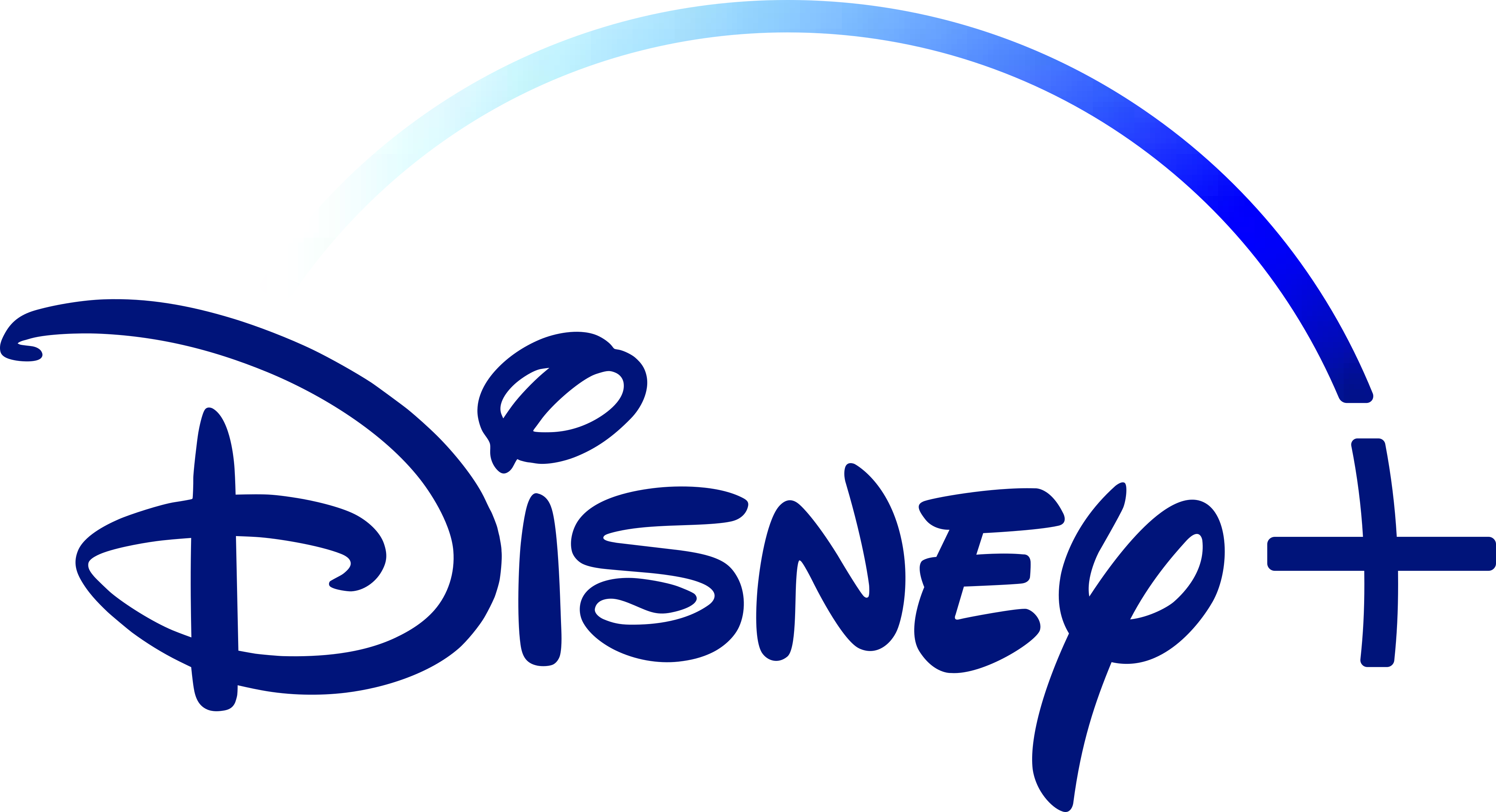 Disney+のロゴ、Disney Plusのロゴ。.