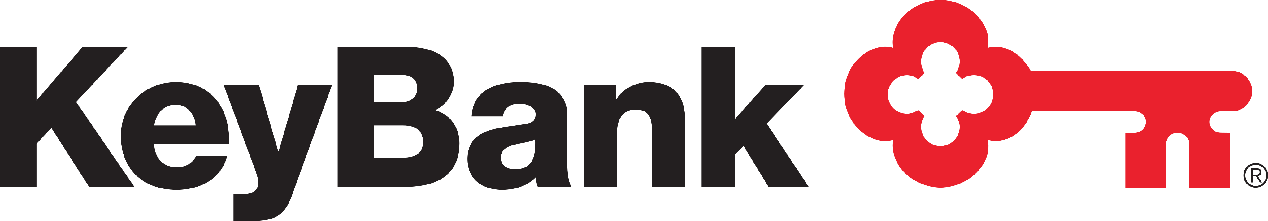 KeyBankのロゴ。.