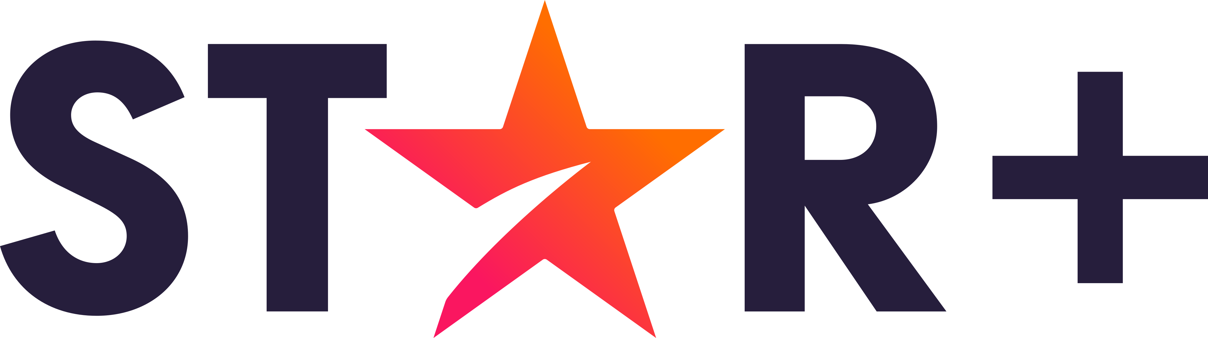Star+のロゴ。.
