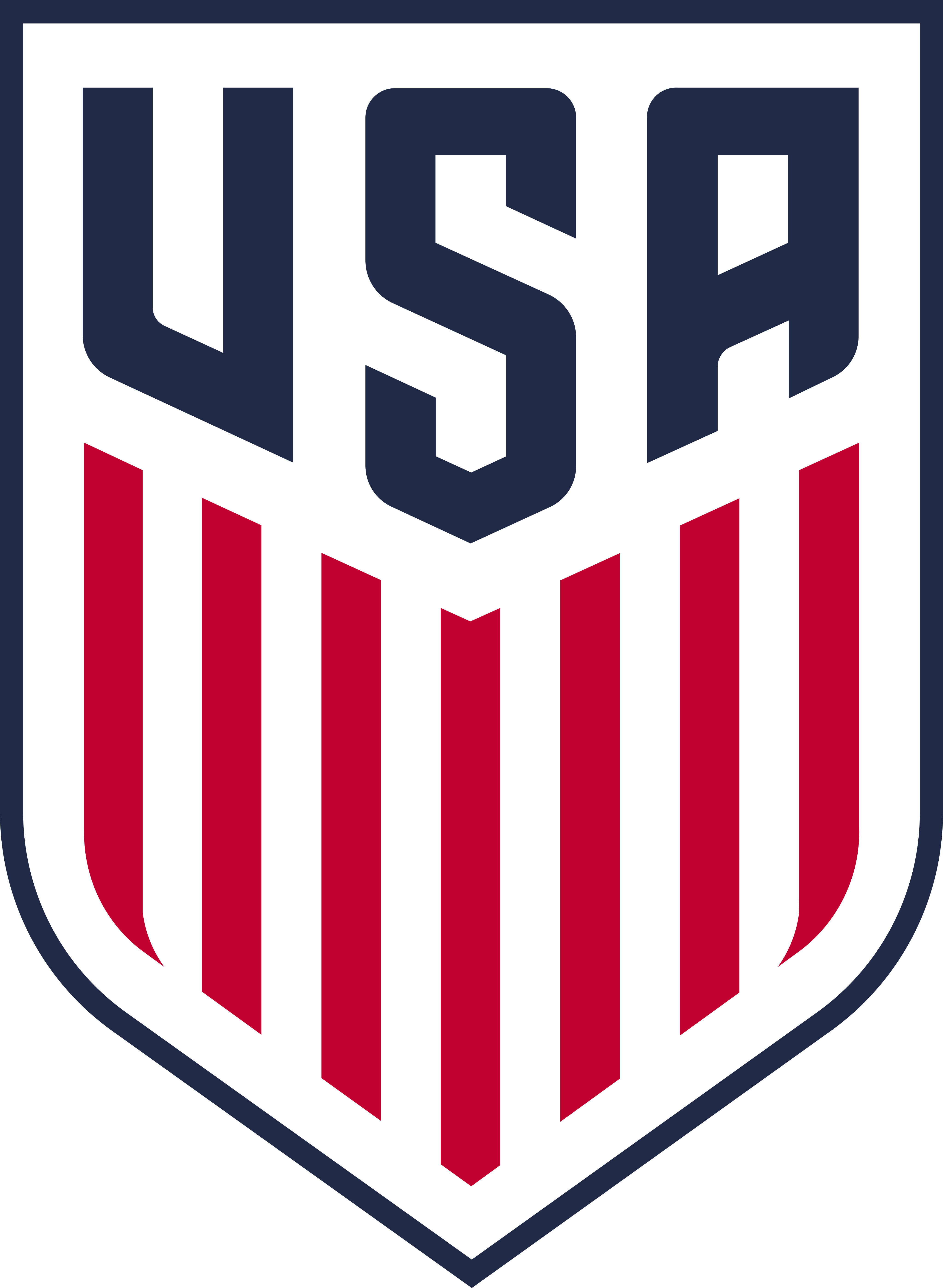 アメリカ合衆国サッカー代表チームのロゴ。.