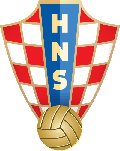 クロアチア代表サッカーチームのロゴ。.