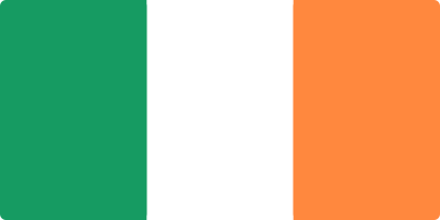 アイルランドの国旗。.